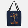 Spooky Gallop-None-Basic Tote-Bag-eduely