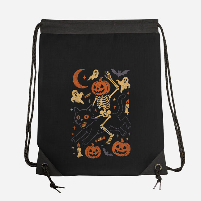 Spooky Gallop-None-Drawstring-Bag-eduely
