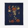 Spooky Gallop-None-Fleece-Blanket-eduely