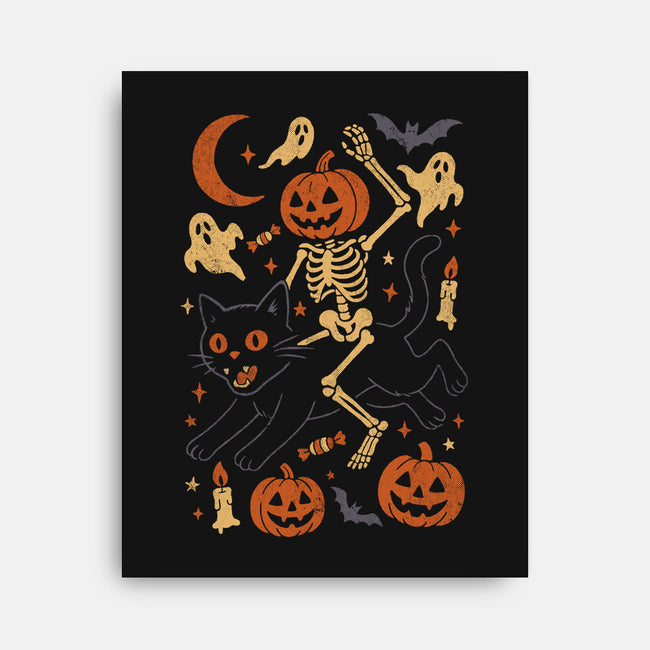 Spooky Gallop-None-Stretched-Canvas-eduely