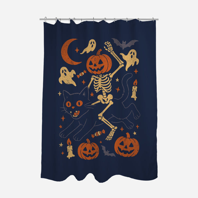 Spooky Gallop-None-Polyester-Shower Curtain-eduely