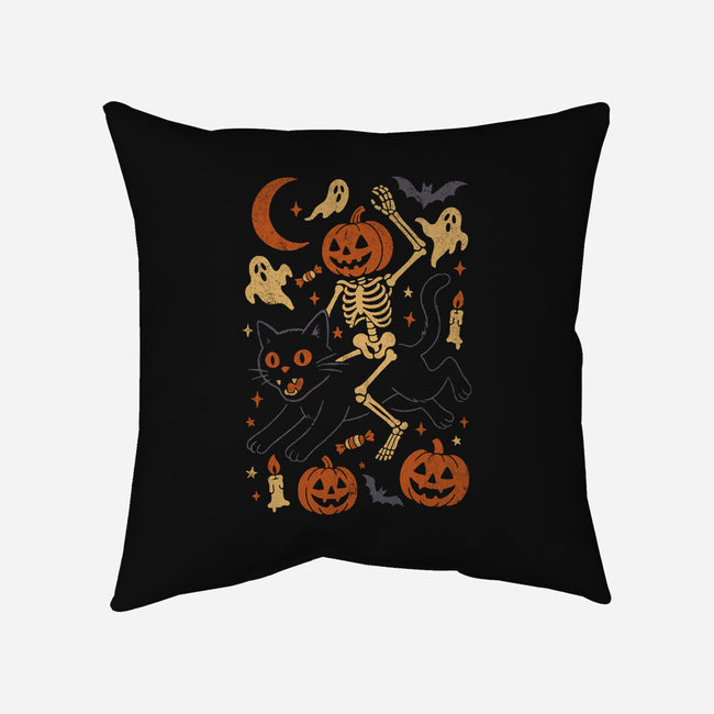 Spooky Gallop-None-Removable Cover w Insert-Throw Pillow-eduely