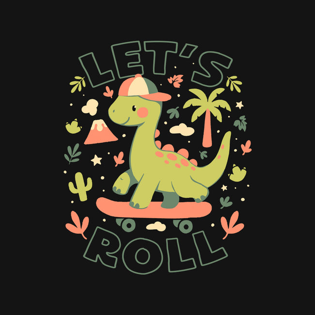 Lets Roll Dino-Mens-Premium-Tee-eduely