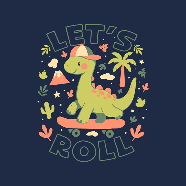 Lets Roll Dino-Mens-Premium-Tee-eduely