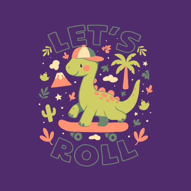 Lets Roll Dino-Mens-Premium-Tee-eduely