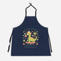 Lets Roll Dino-Unisex-Kitchen-Apron-eduely