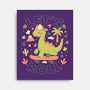 Lets Roll Dino-None-Stretched-Canvas-eduely