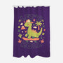 Lets Roll Dino-None-Polyester-Shower Curtain-eduely
