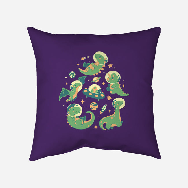 Dinonauts-None-Removable Cover w Insert-Throw Pillow-eduely