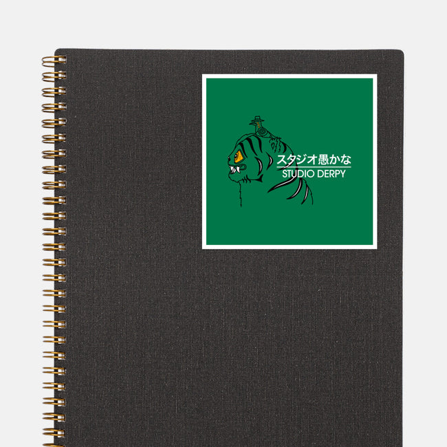 Studio Derpy-None-Glossy-Sticker-rocketman_art