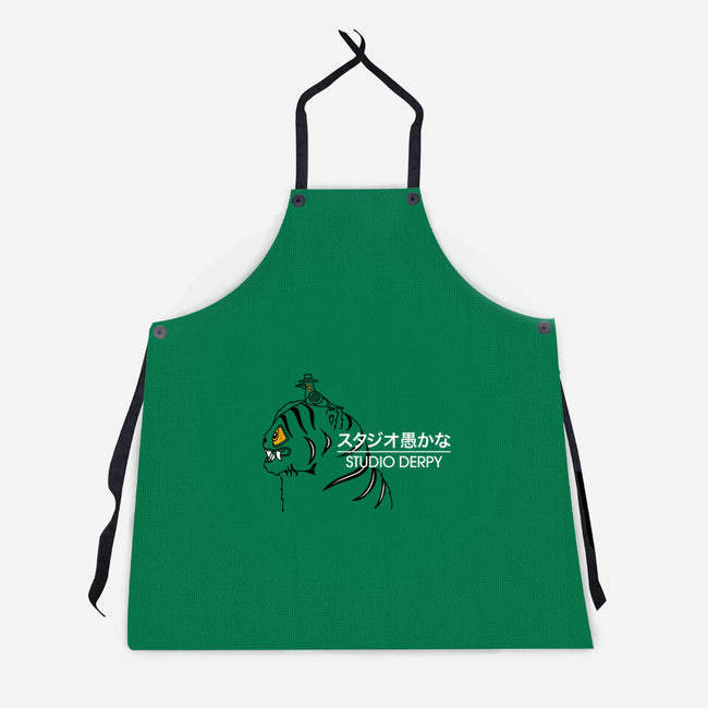 Studio Derpy-Unisex-Kitchen-Apron-rocketman_art