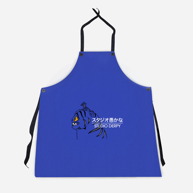 Studio Derpy-Unisex-Kitchen-Apron-rocketman_art