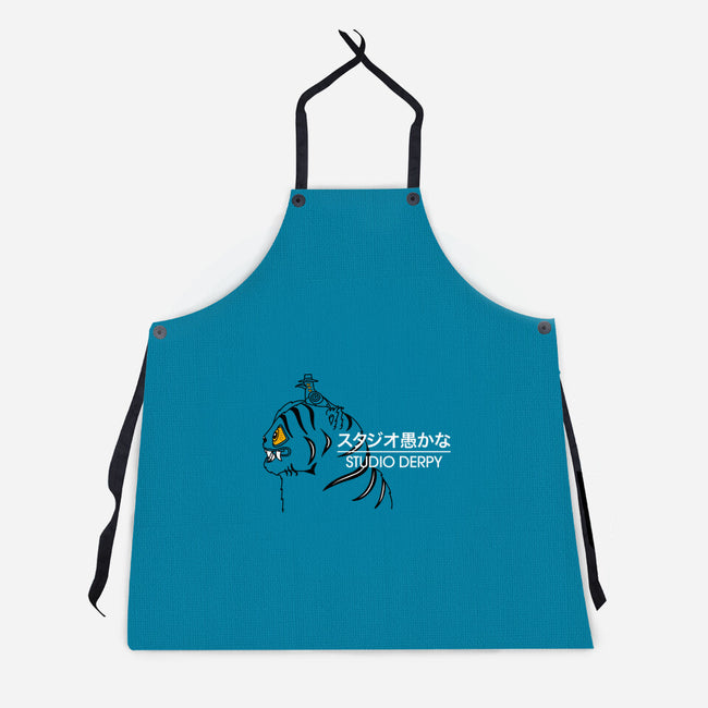 Studio Derpy-Unisex-Kitchen-Apron-rocketman_art