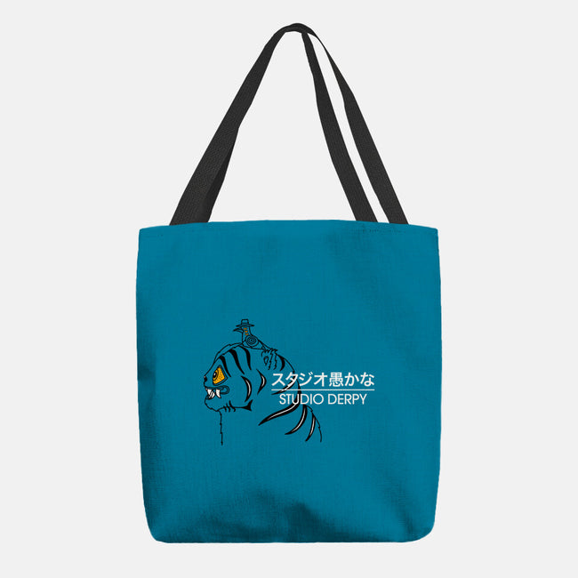 Studio Derpy-None-Basic Tote-Bag-rocketman_art