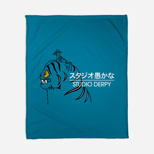 Studio Derpy-None-Fleece-Blanket-rocketman_art