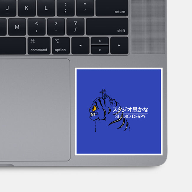 Studio Derpy-None-Glossy-Sticker-rocketman_art