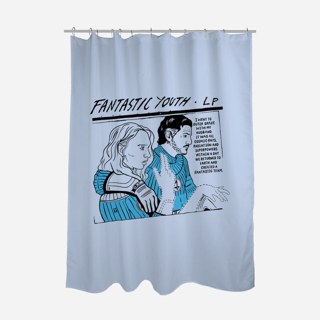 Fantastic Youth-None-Polyester-Shower Curtain-demonigote