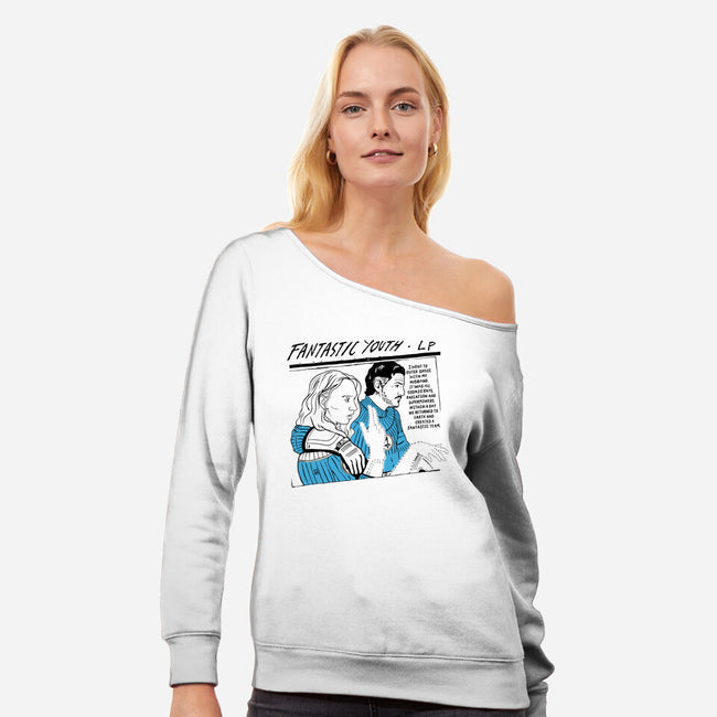 Fantastic Youth-Womens-Off Shoulder-Sweatshirt-demonigote
