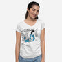 Fantastic Youth-Womens-V-Neck-Tee-demonigote