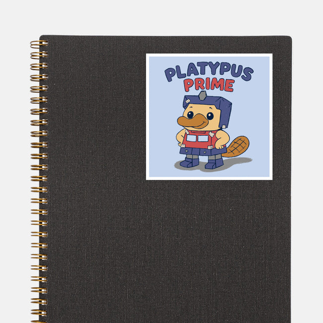 Platypus Prime-None-Glossy-Sticker-Loobs