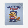 Platypus Prime-None-Fleece-Blanket-Loobs