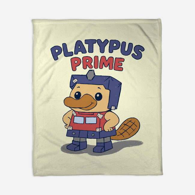 Platypus Prime-None-Fleece-Blanket-Loobs