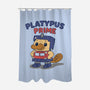 Platypus Prime-None-Polyester-Shower Curtain-Loobs