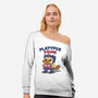 Platypus Prime-Womens-Off Shoulder-Sweatshirt-Loobs