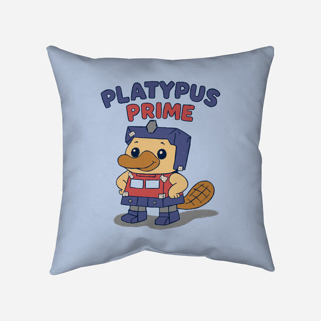 Platypus Prime-None-Removable Cover w Insert-Throw Pillow-Loobs