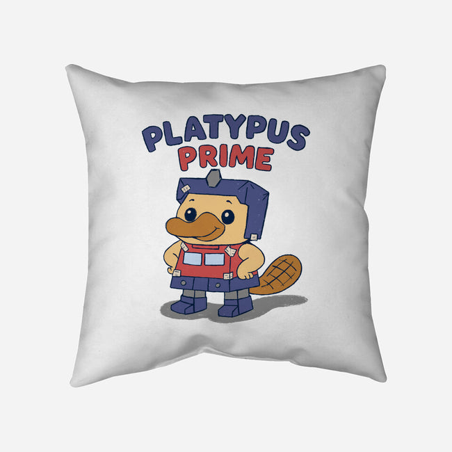 Platypus Prime-None-Removable Cover w Insert-Throw Pillow-Loobs