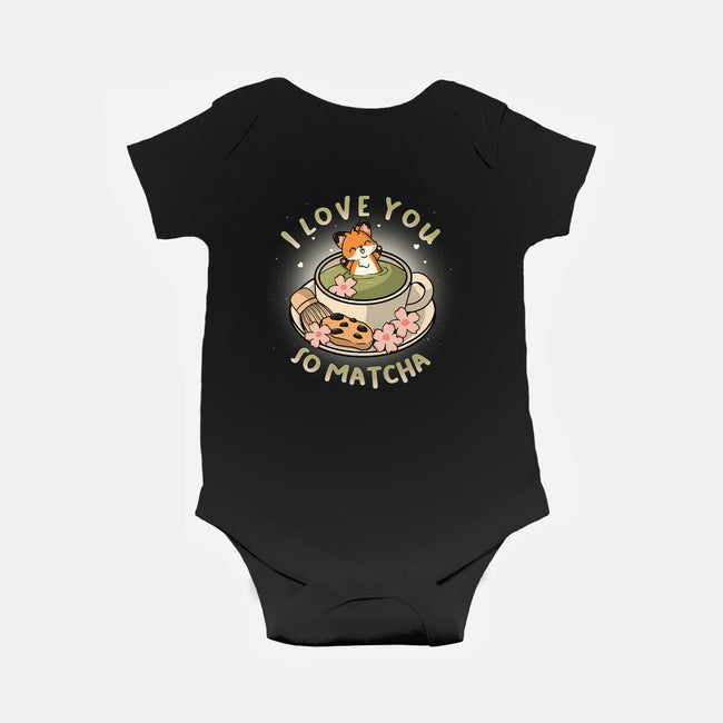 I Love You So Matcha-Baby-Basic-Onesie-Freecheese