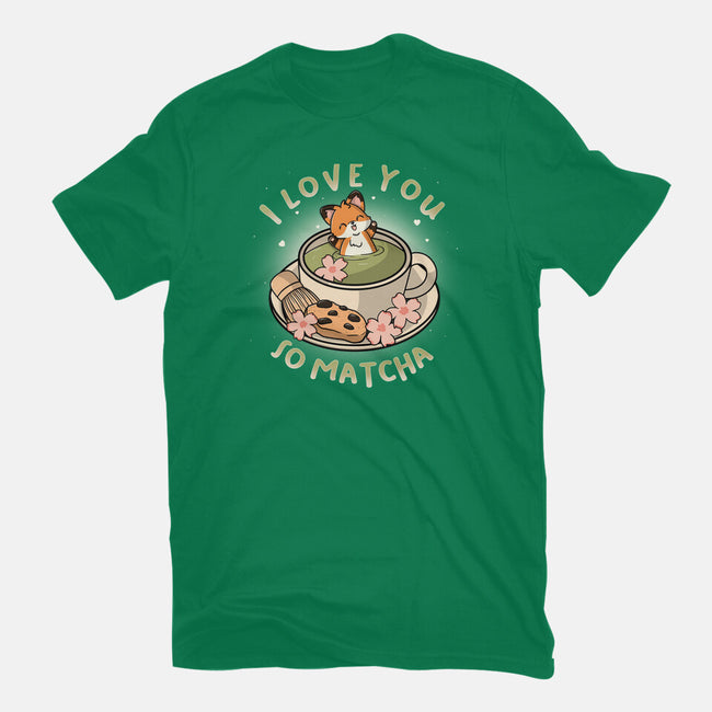 I Love You So Matcha-Womens-Basic-Tee-Freecheese