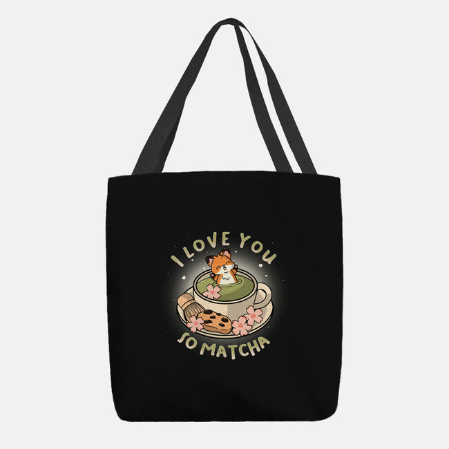 I Love You So Matcha-None-Basic Tote-Bag-Freecheese