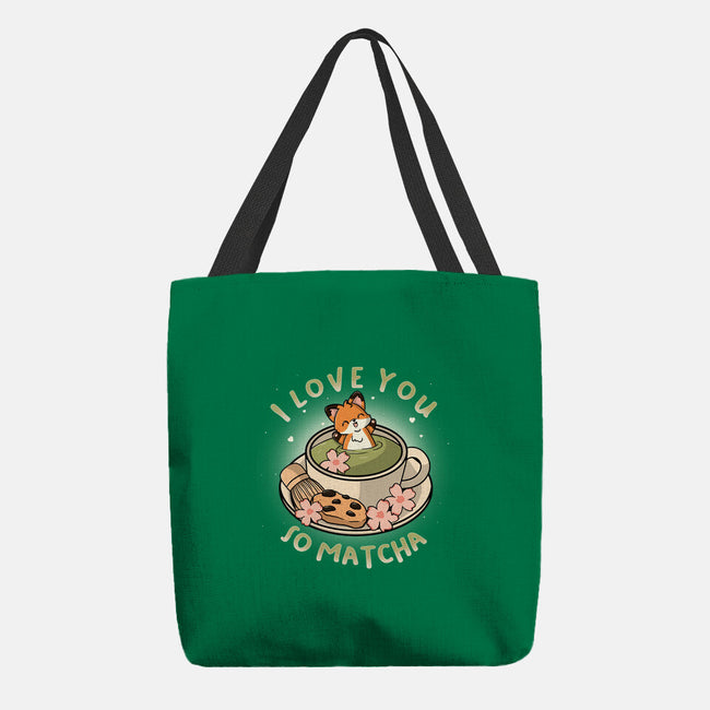 I Love You So Matcha-None-Basic Tote-Bag-Freecheese
