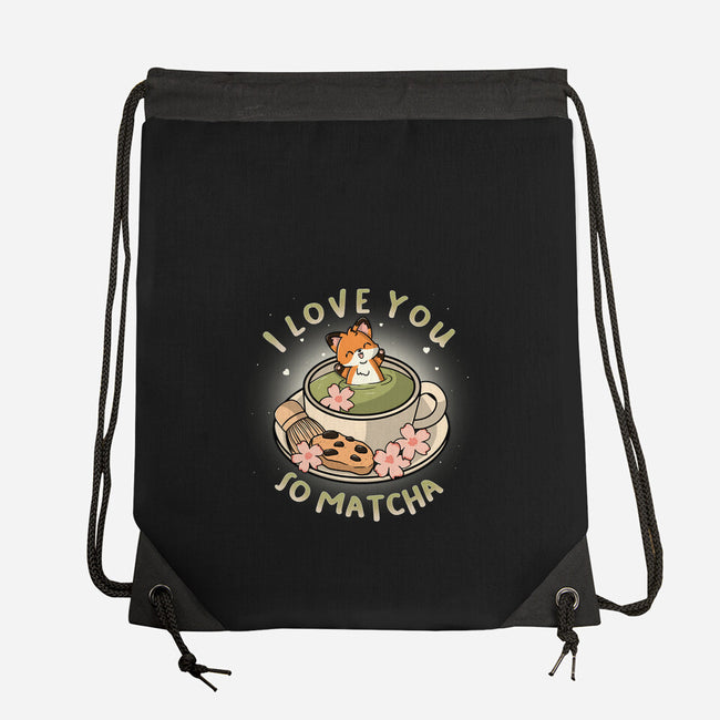I Love You So Matcha-None-Drawstring-Bag-Freecheese