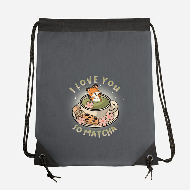 I Love You So Matcha-None-Drawstring-Bag-Freecheese