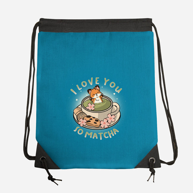 I Love You So Matcha-None-Drawstring-Bag-Freecheese