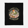 I Love You So Matcha-None-Fleece-Blanket-Freecheese