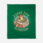 I Love You So Matcha-None-Fleece-Blanket-Freecheese