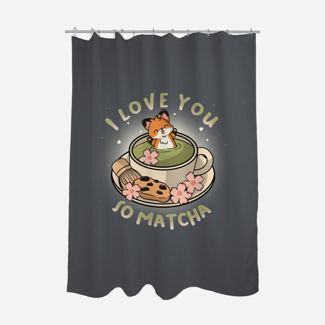 I Love You So Matcha-None-Polyester-Shower Curtain-Freecheese