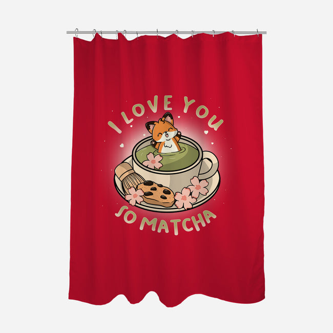 I Love You So Matcha-None-Polyester-Shower Curtain-Freecheese