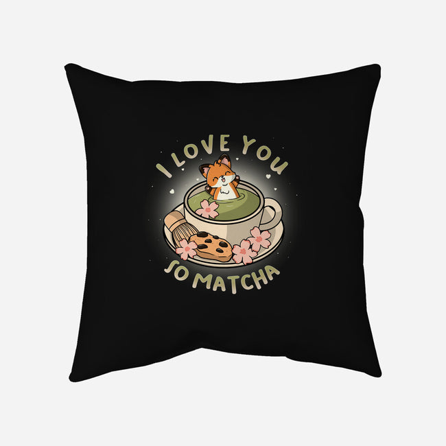 I Love You So Matcha-None-Removable Cover w Insert-Throw Pillow-Freecheese