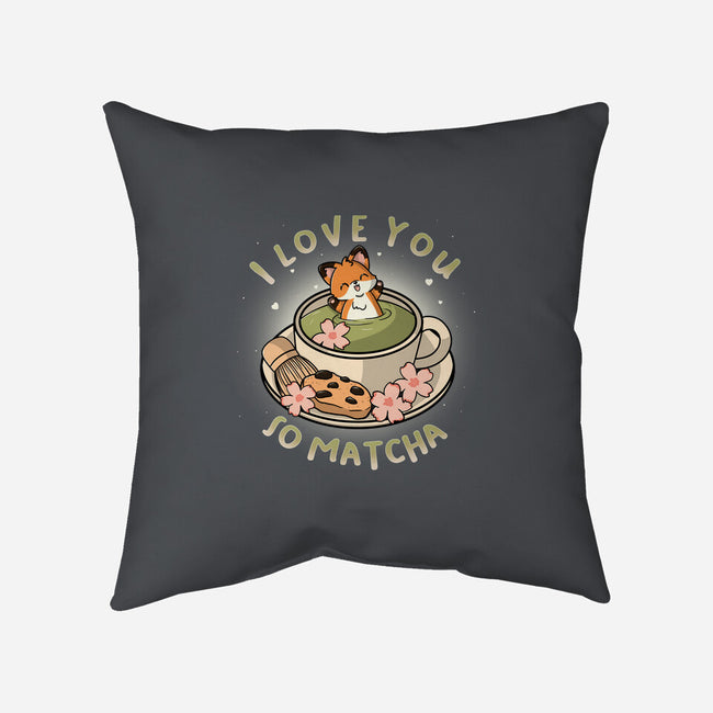 I Love You So Matcha-None-Removable Cover w Insert-Throw Pillow-Freecheese