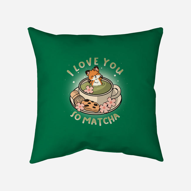 I Love You So Matcha-None-Removable Cover w Insert-Throw Pillow-Freecheese