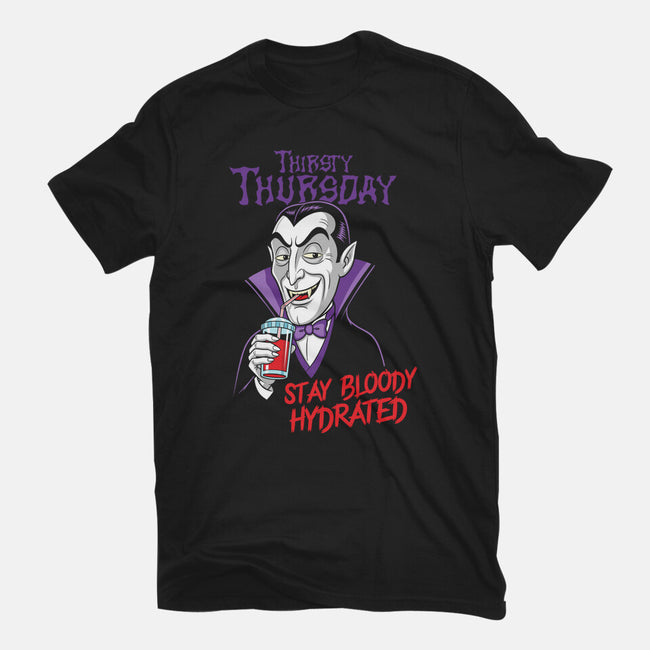 Thirsty Thursday-Womens-Fitted-Tee-P1yu5h