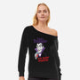 Thirsty Thursday-Womens-Off Shoulder-Sweatshirt-P1yu5h