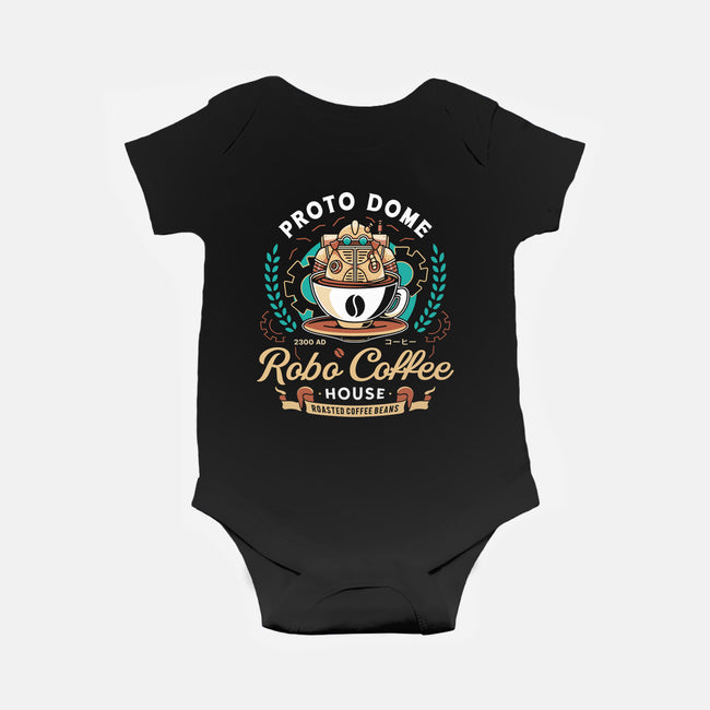 Proto Dome Robo Coffee Crest-Baby-Basic-Onesie-LAGELANTEE