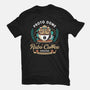 Proto Dome Robo Coffee Crest-Mens-Heavyweight-Tee-LAGELANTEE