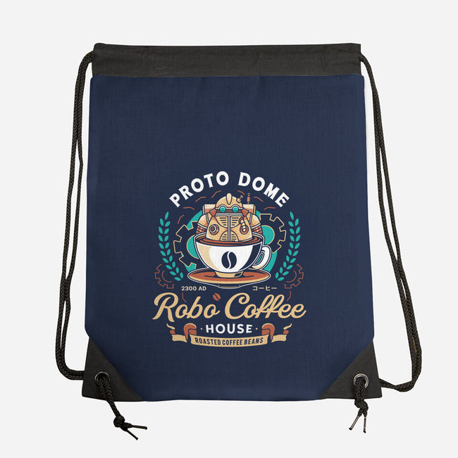 Proto Dome Robo Coffee Crest-None-Drawstring-Bag-LAGELANTEE