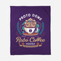 Proto Dome Robo Coffee Crest-None-Fleece-Blanket-LAGELANTEE